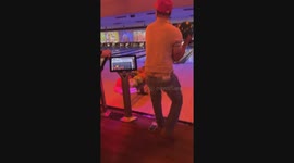 Man Down Pins Up