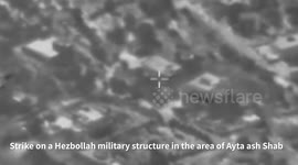 Lebanon: The IAF struck Hezbollah military structures in the areas of Yaroun and Ayta ash Shab in southern Lebanon