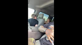 Harley Davidson shopping trip turns into sibling showdown