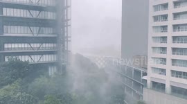 Japan: Typhoon Ampil Approaches Kanto Region, Bringing Torrential Rains