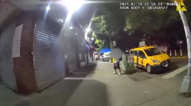 Heroic officers rescue residents from fire allegedly caused by e-bike