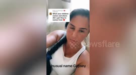 Mum chose such unique names for kids she says haters have sent her death threats