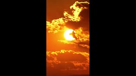 Stunning sunset view in China's Yunnan