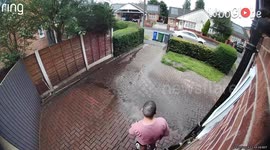 Pressure Washer goes rogue after unexpectedly breaking during routine driveway cleaning