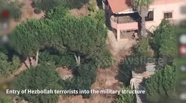Lebanon: Strike on the Hezbollah military structure in the area of Aitaroun