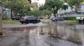 Rainfall Causes Minor Flooding