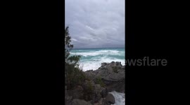 Bermuda: Rough Seas Hit Coastline As Hurricane Ernesto Barrels Toward Islands 6