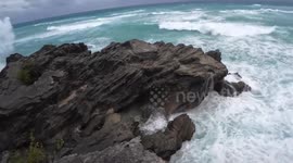 Bermuda: Rough Seas Hit Coastline As Hurricane Ernesto Barrels Toward Islands 4