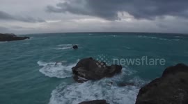 Bermuda: Rough Seas Hit Coastline As Hurricane Ernesto Barrels Toward Islands