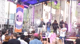 USA: Chance The Rapper performs as part of Citi concert series at NBC Today