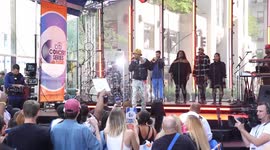 USA: Chance The Rapper performs as part of Citi concert series at NBC Today