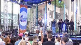 USA: Chance The Rapper performs as part of Citi concert series at NBC Today