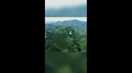 Beijing launches drone delivery service on the Great Wall