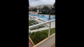 Powerful DANA storm causes chaos in Palma de Mallorca, Spain