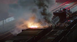 United States: Boyle Heights Stubborn Railcar Fire