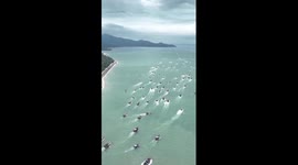 Boats set sail to usher in new fishing season in China's Guangdong