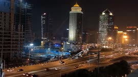 China: CBD Night View in Beijing