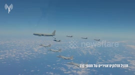 Israel Stages Aerial Re-Fuelling Exercise