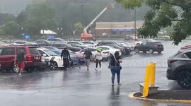 Flash Flood in Westchester NY, USA