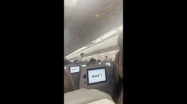 Passenger Argues With a Flight Attendant