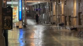 Flash Flood in New York NY, USA