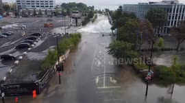 Canada: Water Main Break Causes Chaos In Montreal