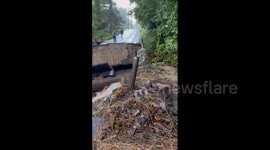 US: Torrential Rain Causes Flash Flood Emergency In Connecticut
