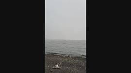 Taal Volcano spews volcanic smog in the Philippines