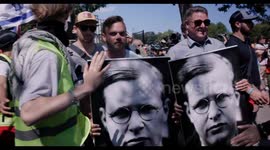 Pro-Israel Counter protests at the Democratic National Convention in Chicago, August 19th 2024