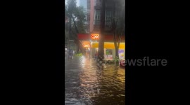 Mexico: Intense Rain Causes Flooding In Miguel Hidalgo, CDMX