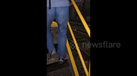 US: MBTA Passengers Evacuated As Train Halted Due To Power Problem 2