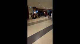 Storm causes power outage in Manila, Philippines