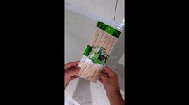 YouTuber makes stylish fruit bowl using just chopsticks