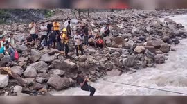 SDRF rescues 17 people trapped by rising waters in northern India