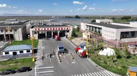 Xinjiang's Baktu port sees surge in visiting personnel