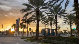 Dazzling Sunset at Dania Pointe