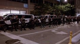 DNC Protests turn violent as demonstrations against the war in Gaza lead to skirmishes between protestors and police