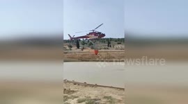 France: Aerial Assault on Herault Fires, 210 Water Drops in Epic Battle Against Flames