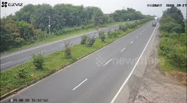 Tractor flipped over by speeding truck in western India
