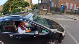 Twitter erupts after cyclist confronts driver for drinking 'beer', driver claims its non-alcoholic