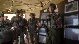 Palestine: The Chief of the General Staff, LTG Herzi Halevi, toured the Gaza Strip
