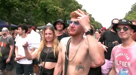 Germany: The streets of Berlin's Tiergarten pulsated with vibrant energy