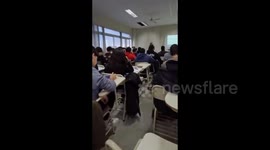 Argentina: A dog student at the National Technological University of Buenos Aires
