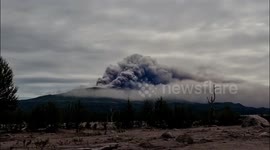 Russia: Shiveluch Volcano Erupts, Authorities Warn of High Danger