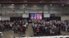 USA: Gen. Daniel R. Hokanson Oregon retirement ceremony BROLL