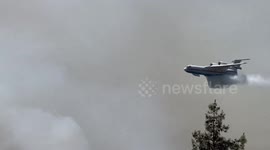 Turkey: Firefighting Efforts Continue Against Blaze in Karşıyaka, İzmir