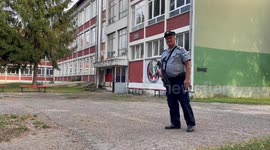 At least three killed in Bosnia school shooting The suspect, a school employee, opened fire with an automatic rifle and tried to kill himself, police say