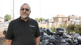 Residents' fury at huge mountain of fly-tipped rubbish on 'Walking Dead' estate