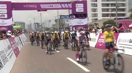 'Vuelta a Colombia': The women's cycling competition began in Cartagena