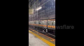 Japan: Intense Rain Hits Evening Rush Hour In Tokyo, Trains Suspended 2